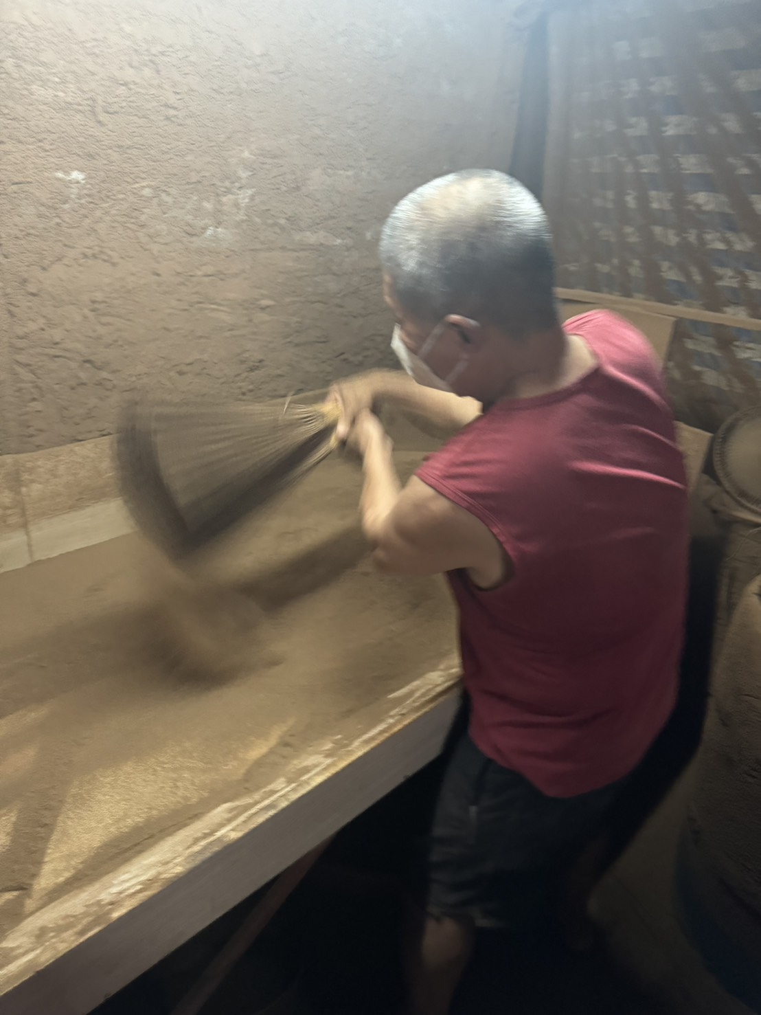 老師傅製香過程